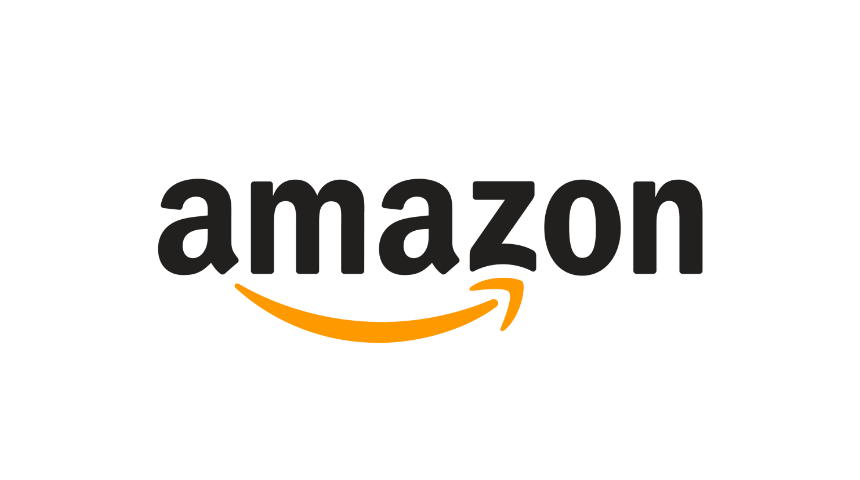 Amazon Logo with Smiling Arrow and Bold Text Amazon logo featuring bold text and a smiling orange arrow from A to Z.